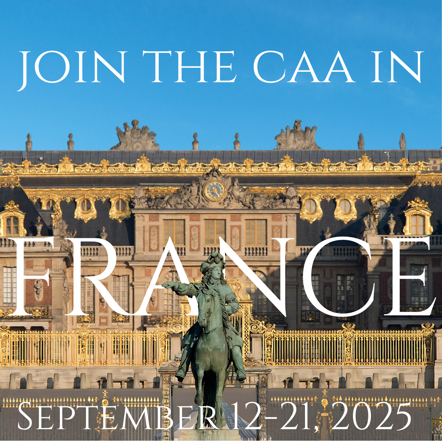 CAA Trip to France - Information & Deposit