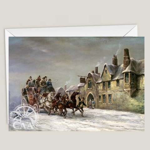 "Bath Mail Coach in Winter" Greeting Card Boxed Set