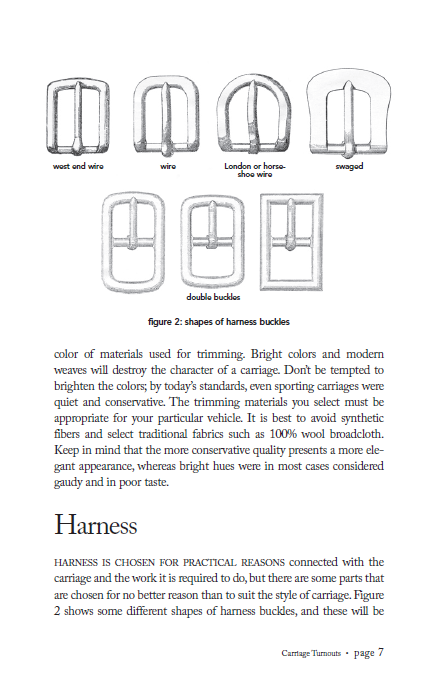 Carriage Turnouts: Guidelines for the Users of Horse Drawn Vehicles