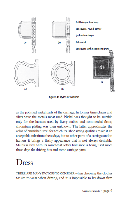Carriage Turnouts: Guidelines for the Users of Horse Drawn Vehicles