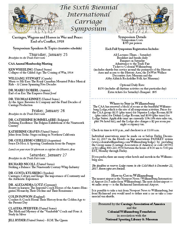 Striking a Balance: The 19th Century Whip Industry- DVD Rental