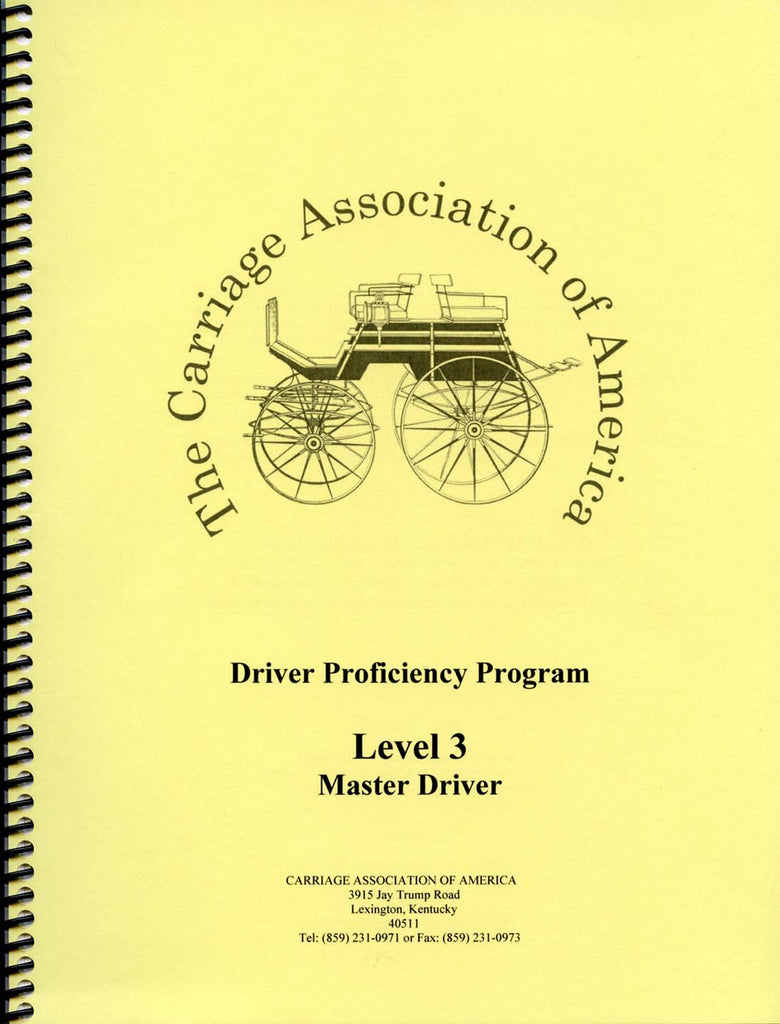 CAA Driver Proficiency Syllabus - Level 3