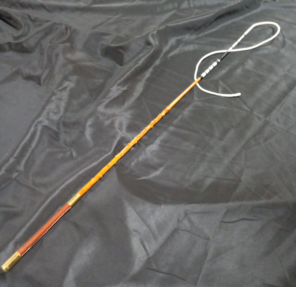 (G) Single Pony Holly Whip made by Richard Nicoll - 43" Stick