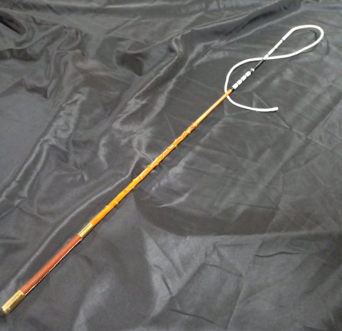 (G) Single Pony Holly Whip made by Richard Nicoll - 43" Stick