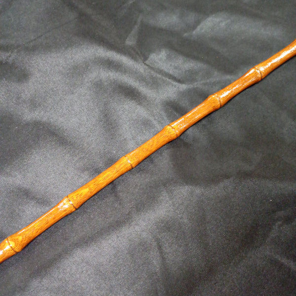 (H) Single Horse Cane Whip with Brass Butt made by Richard Nicoll - 63" Stick