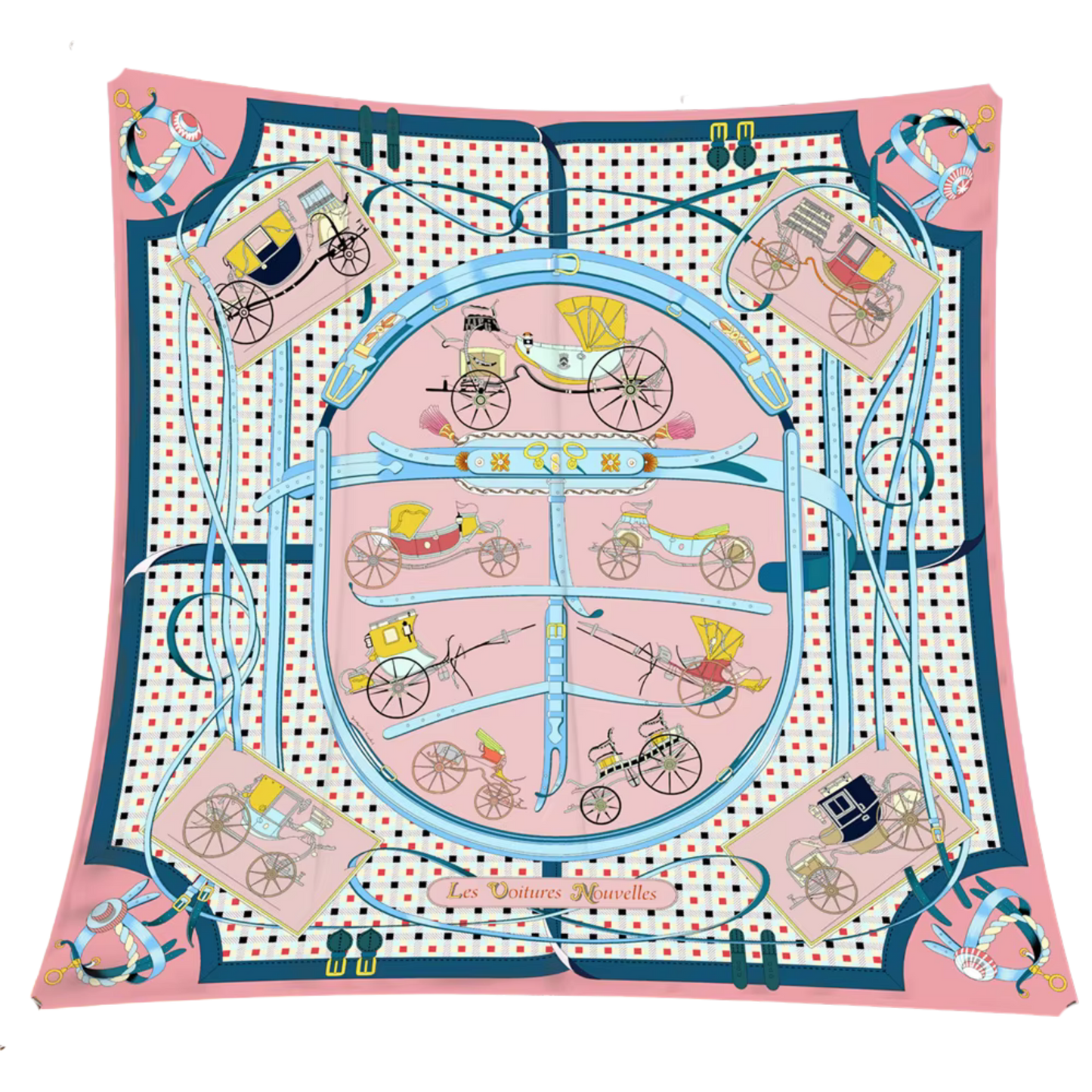 Couverture Scarf - 90CM - 100% Silk