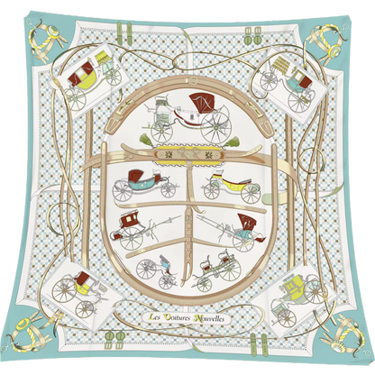 Couverture Scarf - 90CM - 100% Silk