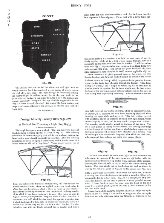 Manual of Falling Bow Tops for Horse-Drawn Vehicles