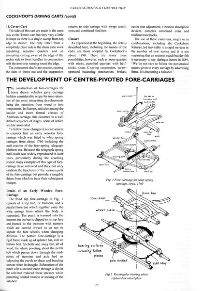 Collection of Essays on Horse-Drawn Carriages and Carriage Parts by Dr. Gordon S. Cantle