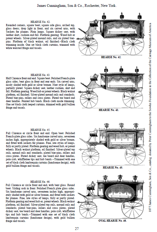 Horse-Drawn Funeral Vehicles