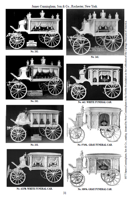 Horse-Drawn Funeral Vehicles