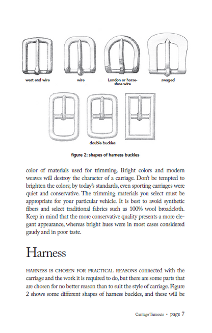 Carriage Turnouts: Guidelines for the Users of Horse Drawn Vehicles