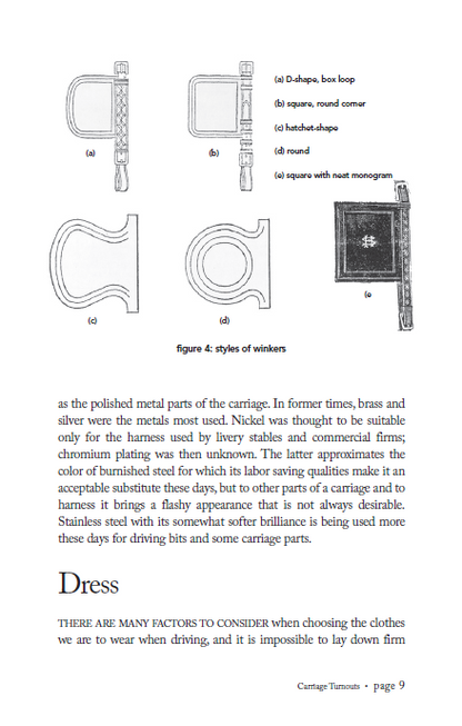 Carriage Turnouts: Guidelines for the Users of Horse Drawn Vehicles