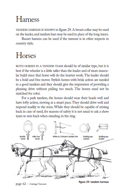 Carriage Turnouts: Guidelines for the Users of Horse Drawn Vehicles