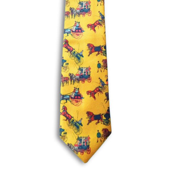 Mens Ties - Grey Parker Carriage Designs