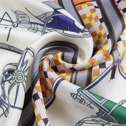 Couverture Scarf - 90CM - 100% Silk