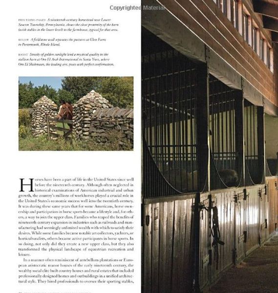 Stables: Beautiful Paddocks, Horse Barns, and Tack Rooms