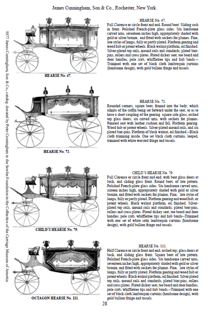 Horse-Drawn Funeral Vehicles