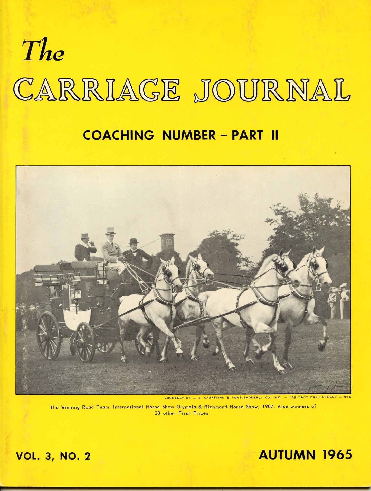 The Carriage Journal Vol 3