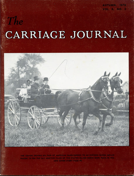 The Carriage Journal vol 8