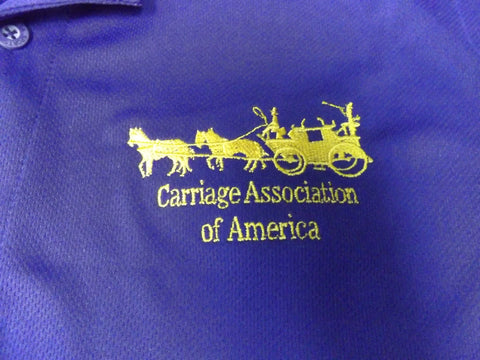 CAA Men's Polo Shirts - Blue