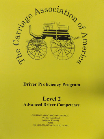 CAA Driver Proficiency Syllabus - Level 2
