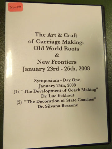 The Art & Craft of Carriage Making: Old World Roots & New Frontiers