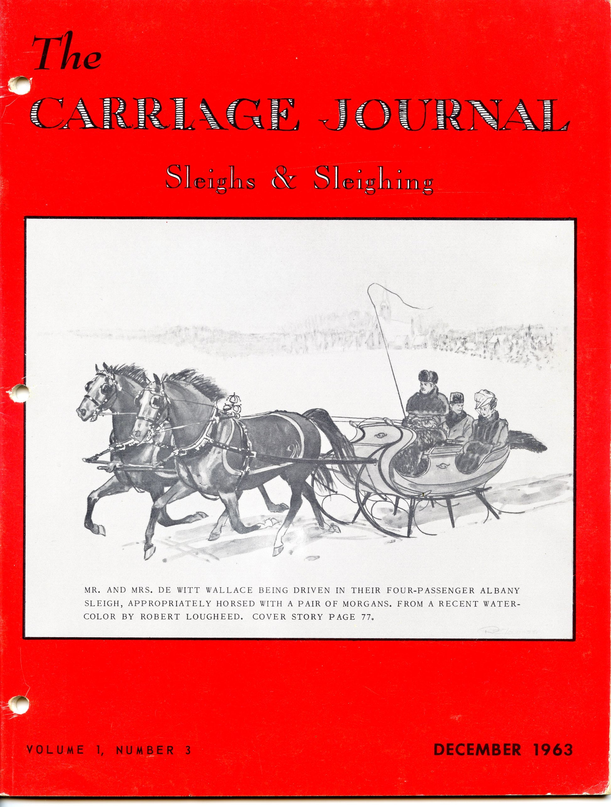 The Carriage Journal Vol 1