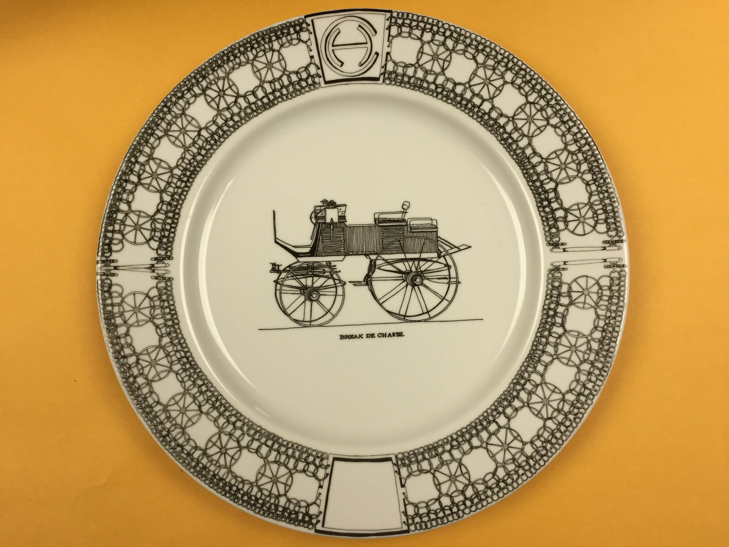 Hand-painted Porcelain Plates (12-inch)