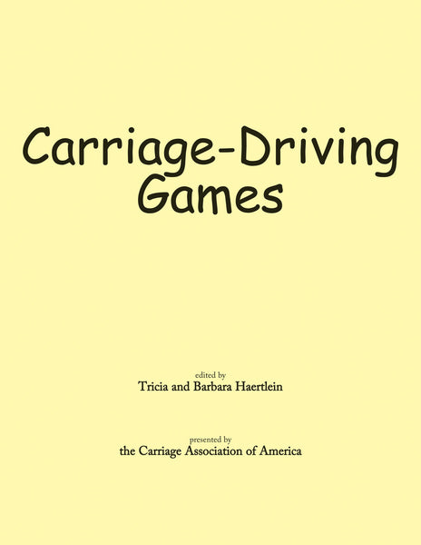 Carriage Driving Games